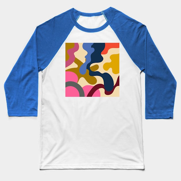 Fluid Baseball T-Shirt by Fillustrasee